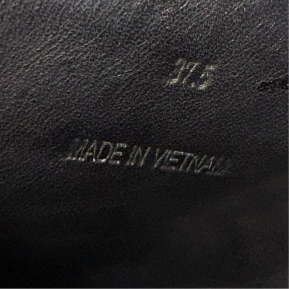 Rag & Bone Designer Santiago Snakeskin Embossed Wedge Sandals Size 37.5 / US 7.5 - Picture 8 of 10